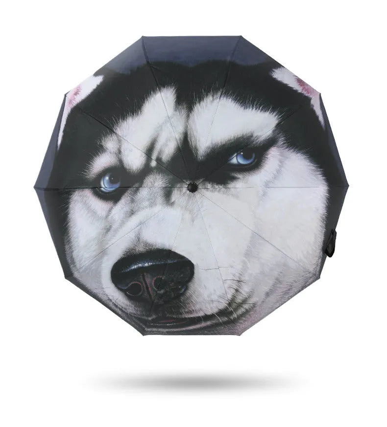 Folding Umbrella Automatic Eccentric Personality International Gesture - Bellarte Enchanté Folding Umbrella Automatic Eccentric Personality International Gesture